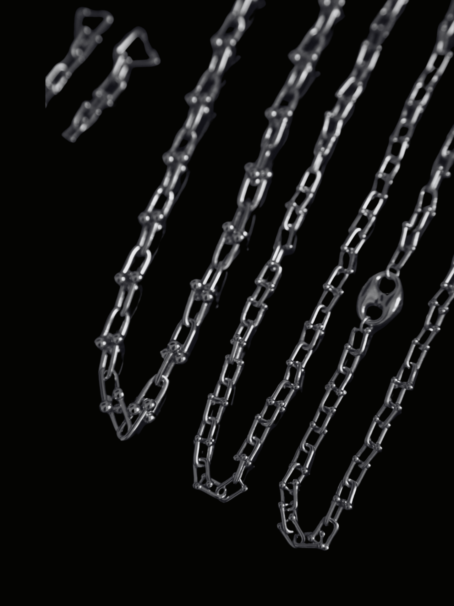 Raw Edge Necklace