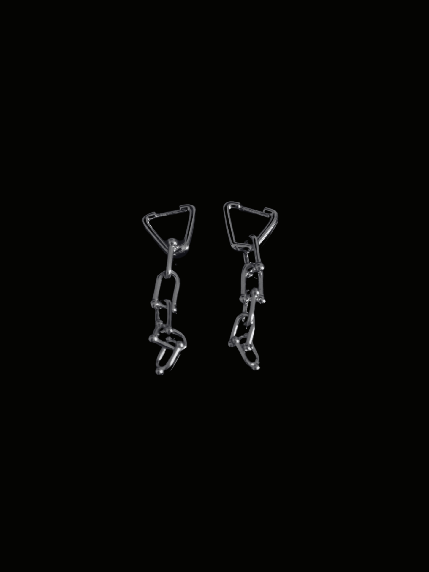 Raw Edge Earrings