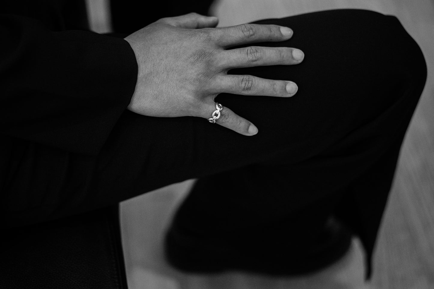 Devotion Half Signature Ring