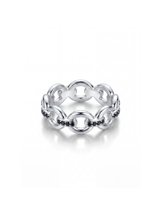 Devotion Pavé Link Ring