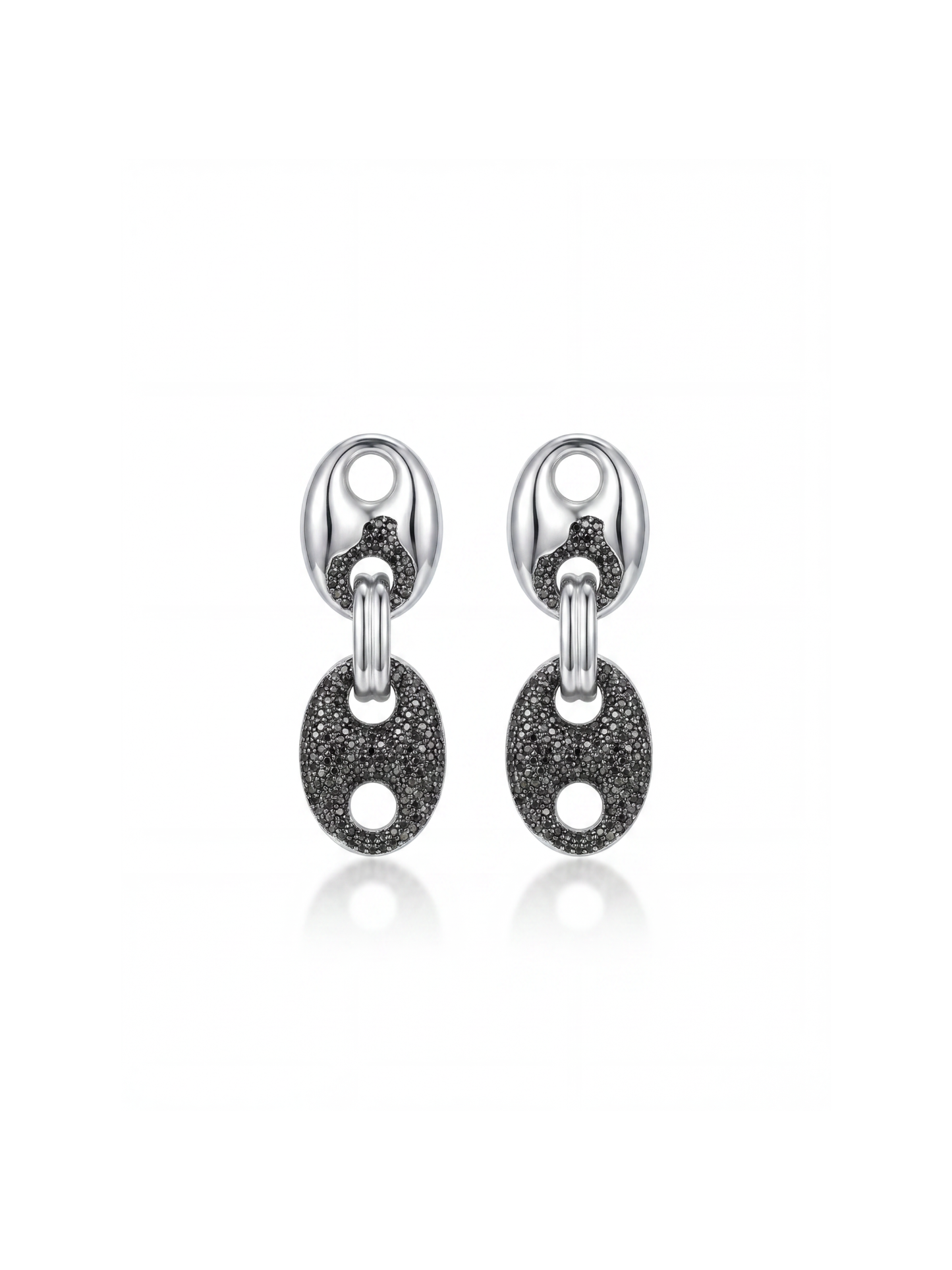 Devotion Pavé Puff Earrings