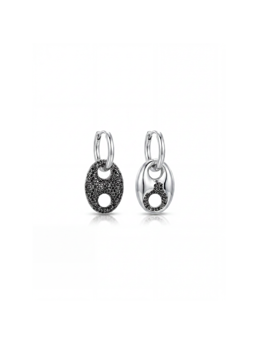 Devotion Hoop Pavé Earrings