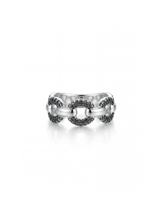 Devotion Half Pavé Ring