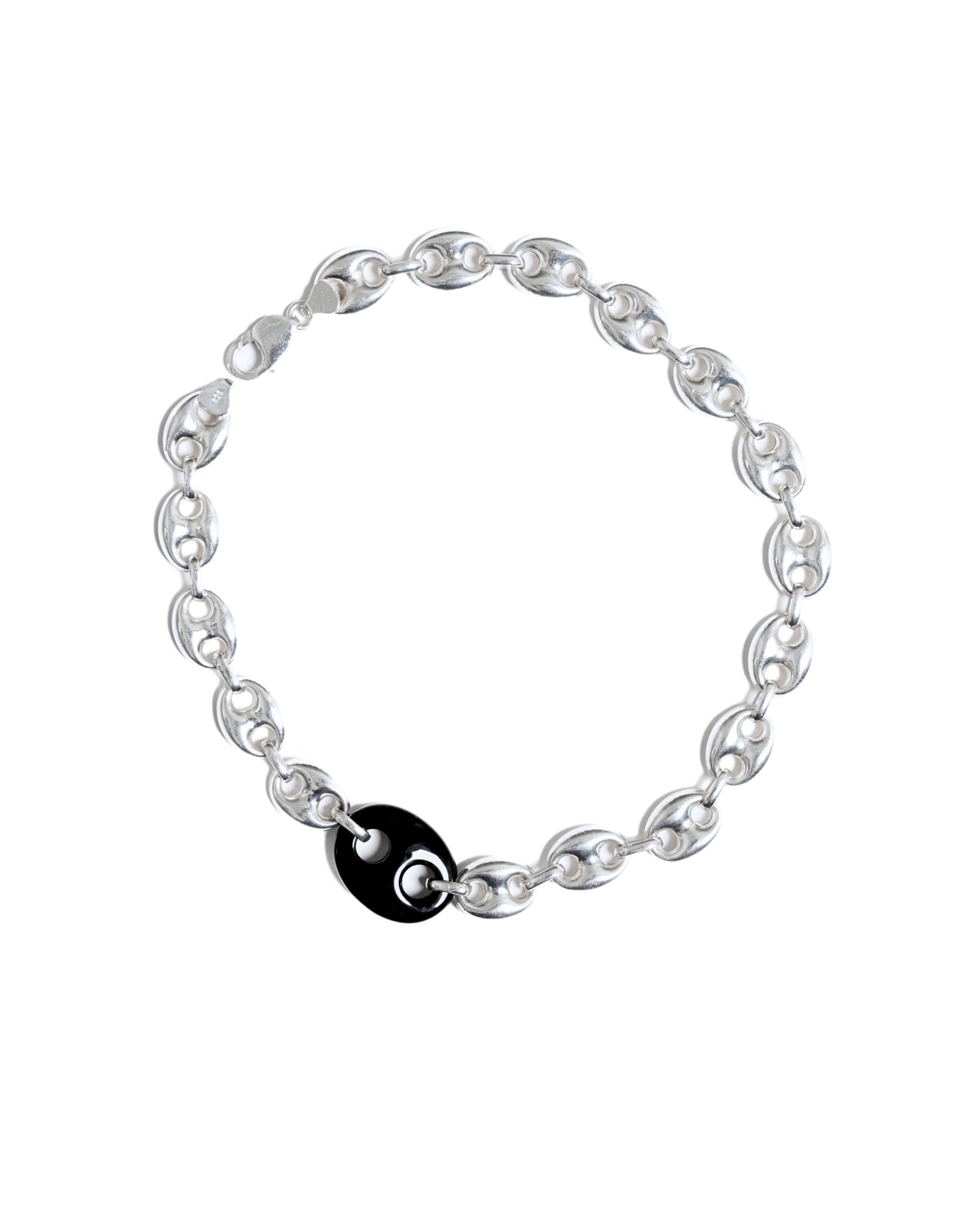 Black Stone Necklace 001