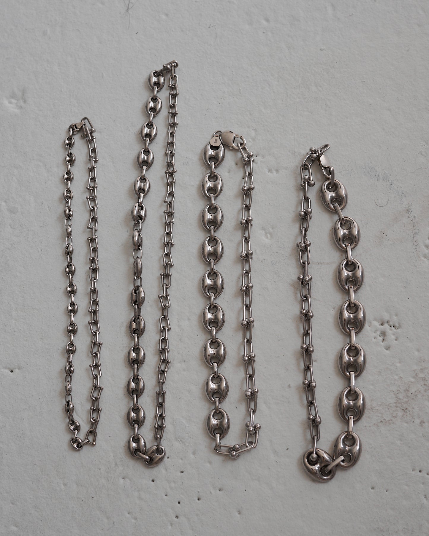 Micro Half Edge Necklace