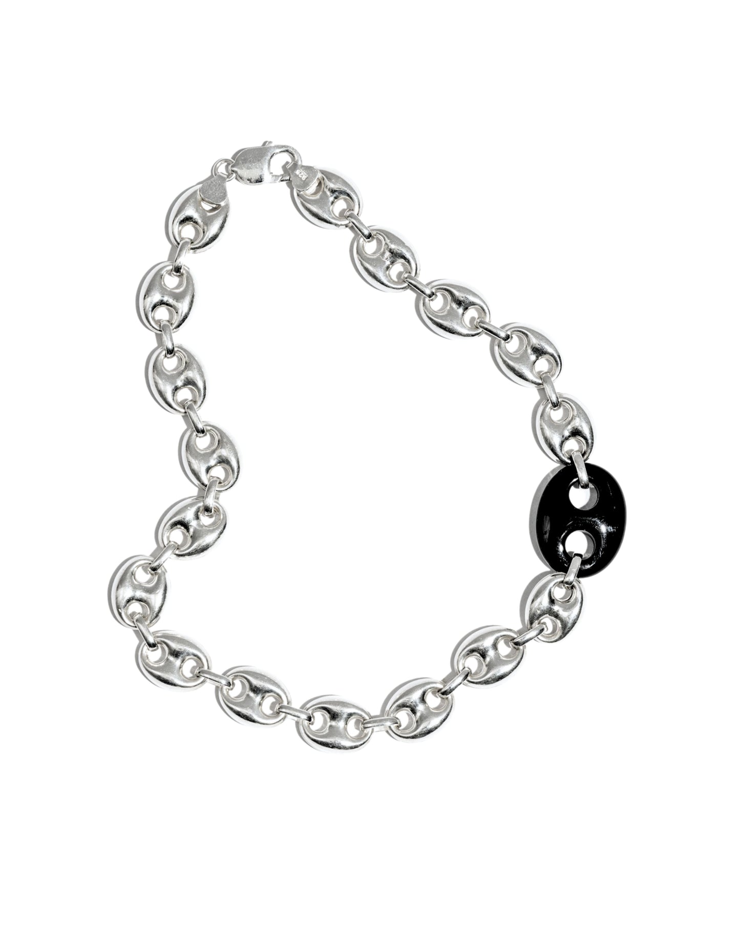 Black Stone Necklace 001